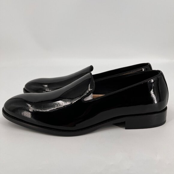 Johnston & Murphy Gavney Black Patent Leather Loafers Size 11M Formal Slip On main image 9